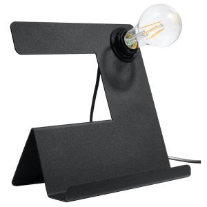 Veioza Incline 1xE27 metal negru