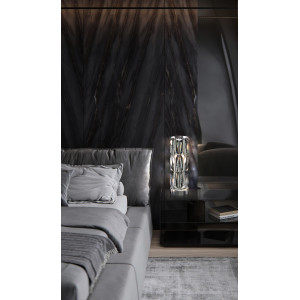 Veioza Puntes 2xE14 metal/cristal crom Maytoni