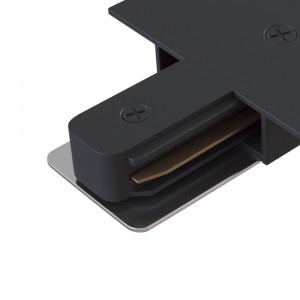 Accesoriu sina incastrata Alimentator 1x metal negru