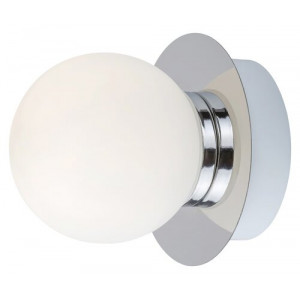 Aplica Becca 1xG9 metal/sticla crom/alb Rabalux