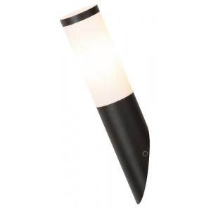 Aplica exterior Black torch 1xE27 metal/acril negru/alb Rabalux