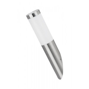 Aplica exterior Inox torch 1xE27 metal/acril nichel/alb Rabalux