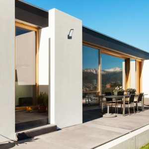 Aplica exterior Palanga LED 12W metal/acril antracit/alb Rabalux