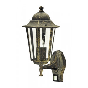 Aplica exterior Velence 1xE27 metal/sticla auriu antichizat Rabalux RBL8218