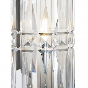 Aplica Facet 1xE14 metal crom/transparent Maytoni