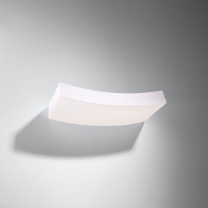 Aplica Hattor 2xG9 ceramica alb rectangular - Img 2