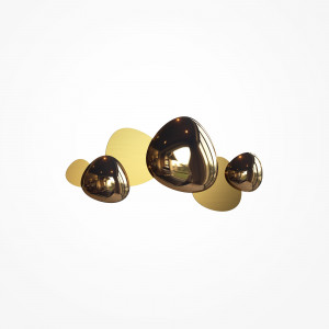 Aplica Jack-stone LED 13W 3000K metal auriu Maytoni