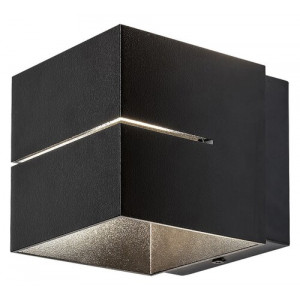 Aplica Kaunas 1xG9 metal negru Rabalux