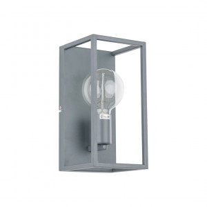 Aplica Sigalo 1xE27 metal gri sablat Italux