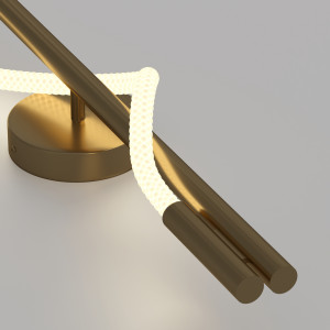 Aplica Tau 1xLED metal auriu/alb Maytoni