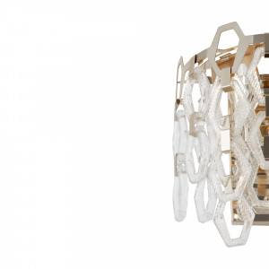 Aplica Tissage 2xE14 metal auriu/transparent Maytoni