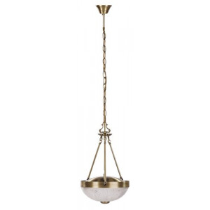 Candelabru Annabella 2xE27 metal/sticla bronz/alb Rabalux