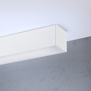 Corp liniar aplicat Pinne LED 3000K 3640lm metal alb liniar - Img 4