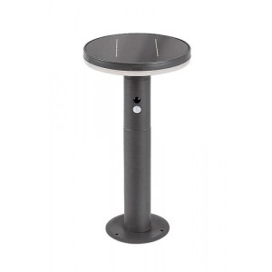 Lampa solara Alaska LED 10W metal/acril antracit/alb Rabalux