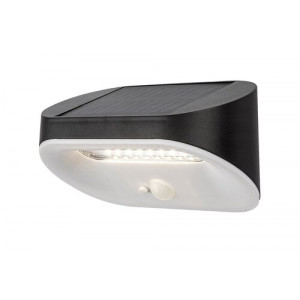 Lampa solara Brezno LED 3.2W acril negru/alb Rabalux