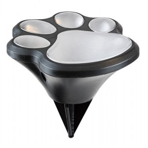 Lampa solara Wigry LED 0.06W acril negru/alb Rabalux