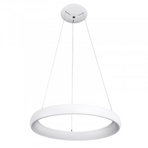 Lustra Alessia LED 50W 2750 lumeni metal/acril alb Italux
