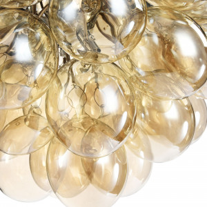 Lustra Balbo 8xG9 metal/sticla nichel/coniac Maytoni