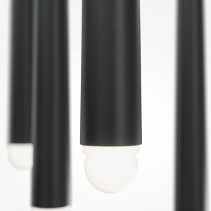Lustra Cascade 5xLED metal negru Maytoni