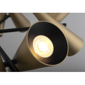 Lustra Giro 10xGU10 metal bronz/negru Maytoni