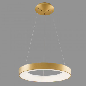Lustra Giulia LED 40W 2200 lumeni metal/acril auriu Italux