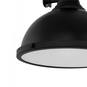 Lustra Maeva 1xE27 metal negru Italux