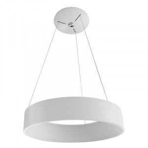 Lustra Mattia LED 32W 1760 lumeni metal/acril alb Italux