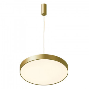 Lustra Orbital LED 30W 1800 lumeni metal/acril auriu sablat Italux