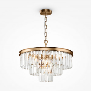 Lustra Revero 7xE14 metal/cristal alama Maytoni