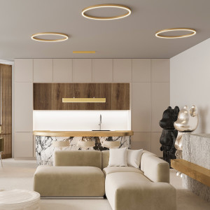 Lustra Rim LED metal alama Maytoni