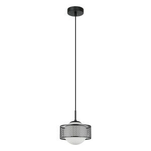 Pendul Lomica 1xE27 metal negru Italux