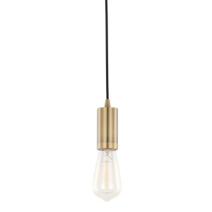 Pendul Moderna 1xE27 metal bronz antichizat Italux