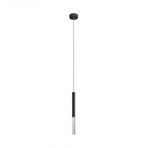 Pendul One LED metal/acril negru Zuma Line