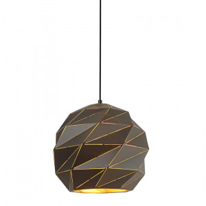 Pendul Palermo L 1xE27 metal antracit Italux