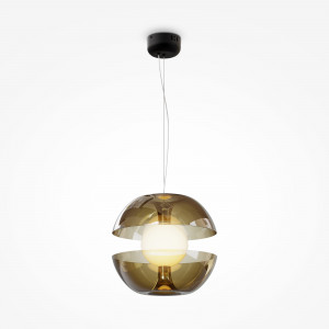 Pendul Rebel LED metal/sticla auriu Maytoni
