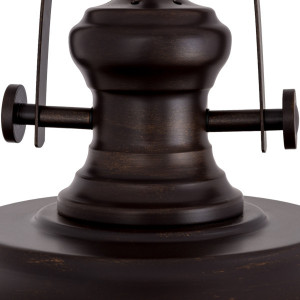 Pendul Rosalia 1xE27 metal bronz/auriu Italux