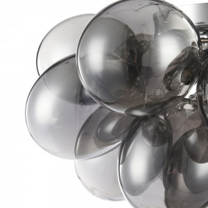 Plafoniera Balbo 4xG9 metal/sticla nichel/fumuriu Maytoni