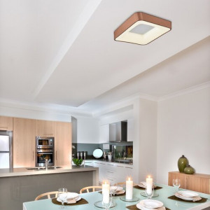 Plafoniera Carmella LED 50W metal/acril auriu/alb Rabalux