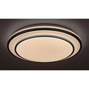 Plafoniera Lupita LED 40W acril argintiu/alb Rabalux