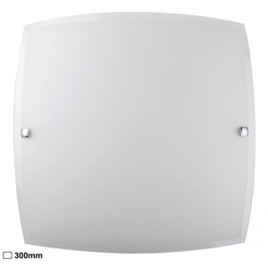 Plafoniera Nedda 1xE27 metal/sticla alb Rabalux