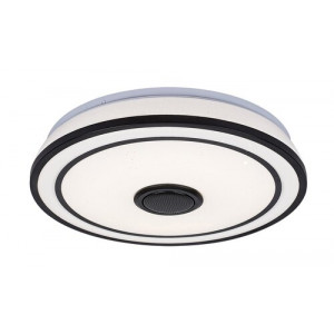 Plafoniera Nikolaus LED 24W metal/acril negru/alb Rabalux