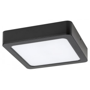 Plafoniera Shaun LED 12W acril negru/alb Rabalux