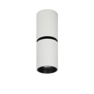 Spot aplicat Camali LED 12W 1086 lumeni metal/acril alb/negru Italux