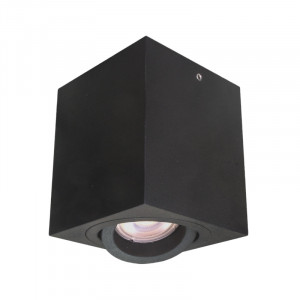 Spot aplicat Emilio 1xGU10 metal negru Italux