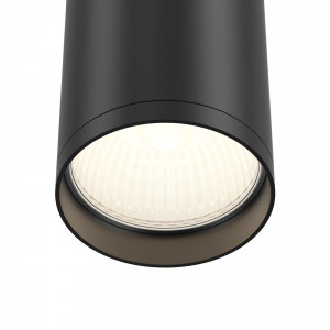 Spot aplicat FOCUS S 1xGU10 metal negru Maytoni