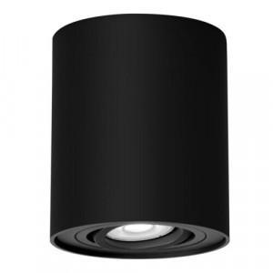 Spot aplicat Kobald 1xGU10 metal/sticla negru Rabalux RBL2047