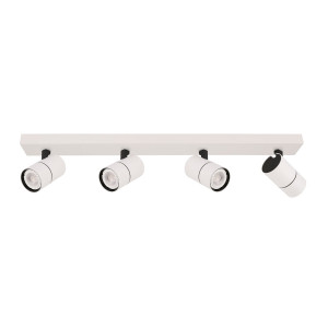 Spot aplicat Laconi 4xGU10 metal alb/negru Italux