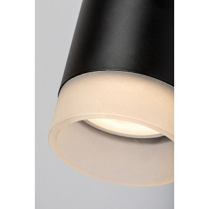 Spot bara Toras 1xGU10 metal/lemn stejar/negru Rabalux