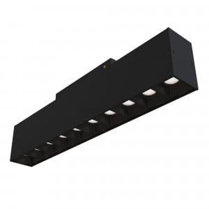 Spot magnetic sina Points LED metal negru TR014-2-20W3K-B