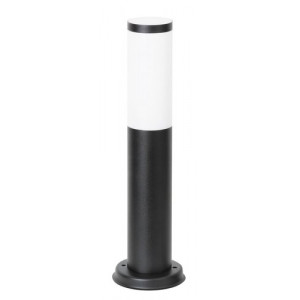Stalp exterior Black torch 1xE27 metal/acril negru/alb Rabalux RBL8147